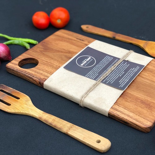 Single Piece Acacia Wood Cutting Board